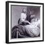 The Raising of Jairus's Daughter, C1810-C1844-Henry Corbould-Framed Giclee Print