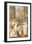 The Raising of Lazarus, 1538-40-Perino Del Vaga-Framed Giclee Print