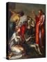 The Raising of Lazarus, 1600-05 (Oil on Canvas)-Abraham Bloemaert-Stretched Canvas