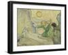 The Raising of Lazarus (After Rembrand), 1890-Vincent van Gogh-Framed Giclee Print