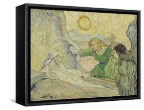 The Raising of Lazarus (After Rembrand), 1890-Vincent van Gogh-Framed Stretched Canvas