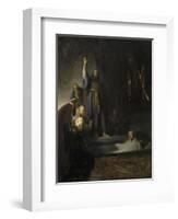 The Raising of Lazarus, c.1630-2-Rembrandt van Rijn-Framed Giclee Print