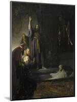 The Raising of Lazarus, c.1630-2-Rembrandt van Rijn-Mounted Giclee Print