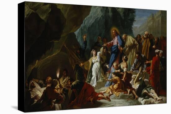 The Raising of Lazarus, c.1711-Jean-Baptiste Jouvenet-Stretched Canvas