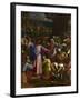 The Raising of Lazarus, Ca 1518-Sebastiano del Piombo-Framed Giclee Print