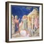 The Raising of Lazarus, circa 1305 (Pre-Restoration)-Giotto di Bondone-Framed Giclee Print