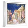 The Raising of Lazarus, circa 1305 (Pre-Restoration)-Giotto di Bondone-Framed Giclee Print