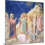 The Raising of Lazarus, circa 1305 (Pre-Restoration)-Giotto di Bondone-Mounted Giclee Print