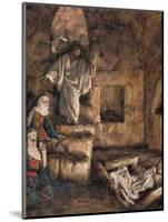 The Raising of Lazarus, Illustration for 'The Life of Christ', C.1886-94-James Tissot-Mounted Giclee Print