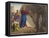 The Raising of Lazarus, Illustration from a Catechism 'L'Histoire Sainte', Paris, Late 19th Century-null-Framed Stretched Canvas