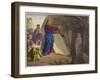 The Raising of Lazarus, Illustration from a Catechism 'L'Histoire Sainte', Paris, Late 19th Century-null-Framed Giclee Print