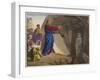 The Raising of Lazarus, Illustration from a Catechism 'L'Histoire Sainte', Paris, Late 19th Century-null-Framed Giclee Print