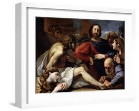 The Raising of Lazarus, Late 16th or 17th Century-Alessandro Tiarini-Framed Giclee Print