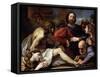 The Raising of Lazarus, Late 16th or 17th Century-Alessandro Tiarini-Framed Stretched Canvas