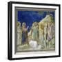 The Raising of Lazarus-Giotto di Bondone-Framed Giclee Print