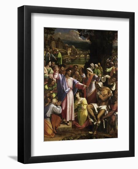 The Raising of Lazarus-Sebastiano del Piombo-Framed Giclee Print