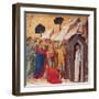 The Raising of Lazarus-Duccio di Buoninsegna-Framed Giclee Print