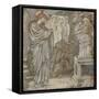 The Raising of Lazarus-Edward Burne-Jones-Framed Stretched Canvas