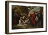 The Raising of Lazarus-Simon de Vos-Framed Giclee Print