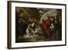 The Raising of Lazarus-Simon de Vos-Framed Giclee Print