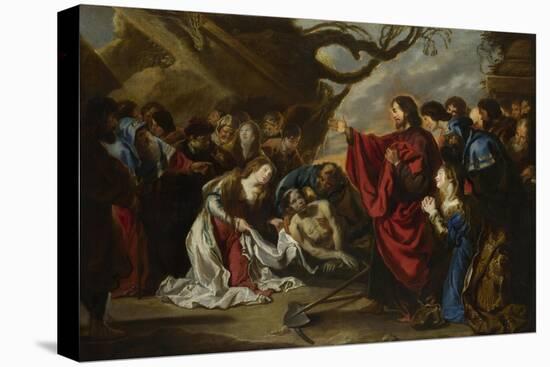 The Raising of Lazarus-Simon de Vos-Stretched Canvas