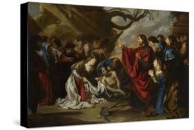 The Raising of Lazarus-Simon de Vos-Stretched Canvas