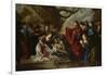 The Raising of Lazarus-Simon de Vos-Framed Giclee Print