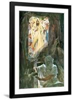 The Raising of Lazarus-William Hatherell-Framed Premium Giclee Print