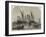 The Raising of the Barque Samuel, in the Thames-null-Framed Giclee Print