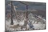 The Raising of the Cross, Illustration for 'The Life of Christ', C.1886-94-James Tissot-Mounted Giclee Print