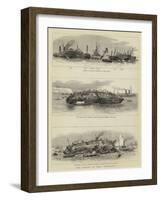 The Raising of the HMS Eurydice-William Edward Atkins-Framed Giclee Print