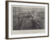 The Raising of the Ibex, the Vessel in Harbour at Guernsey-null-Framed Giclee Print