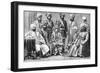 The Raja of Bahawalpur and His Court, 1895-null-Framed Giclee Print