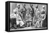 The Raja of Bahawalpur and His Court, 1895-null-Framed Stretched Canvas