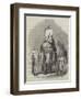 The Raja of Putteella, on His State Elephant-null-Framed Giclee Print