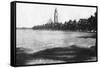 The Rajabai Tower, University of Bombay, India, C1918-null-Framed Stretched Canvas