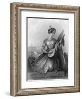 The Rajah's Daughter-J. Knight-Framed Art Print