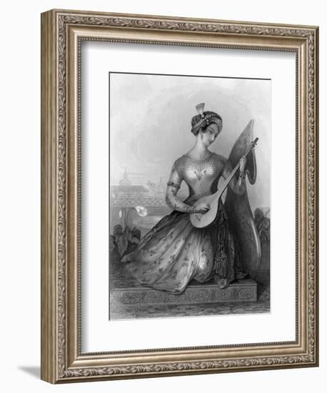 The Rajah's Daughter-J. Knight-Framed Art Print