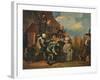 'The Rake's Progress - The Arrest', c1735, (1904)-William Hogarth-Framed Giclee Print