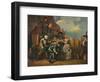 'The Rake's Progress - The Arrest', c1735, (1904)-William Hogarth-Framed Giclee Print