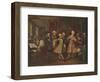 'The Rake's Progress - The Levee', 1720-1735, (1920)-William Hogarth-Framed Giclee Print