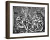 The Rake's Progress-William Hogarth-Framed Giclee Print