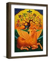 The Ram with the Golden Fleece, 2011-Frances Broomfield-Framed Giclee Print