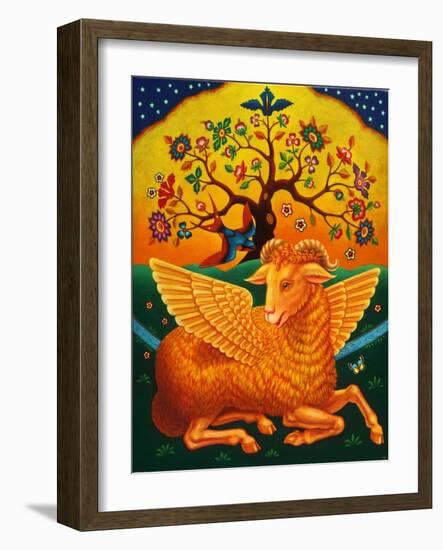 The Ram with the Golden Fleece, 2011-Frances Broomfield-Framed Giclee Print