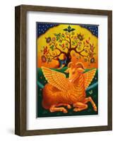 The Ram with the Golden Fleece, 2011-Frances Broomfield-Framed Giclee Print