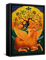 The Ram with the Golden Fleece, 2011-Frances Broomfield-Framed Stretched Canvas