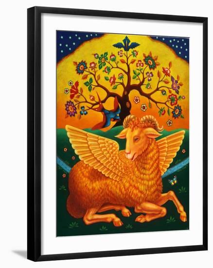 The Ram with the Golden Fleece, 2011-Frances Broomfield-Framed Giclee Print