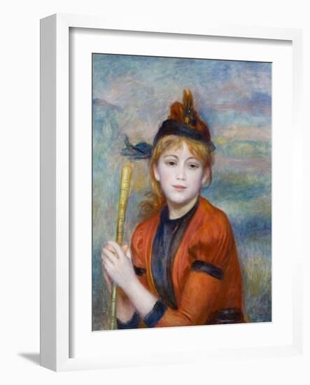 The Rambler. Ca. 1888-Pierre-Auguste Renoir-Framed Giclee Print