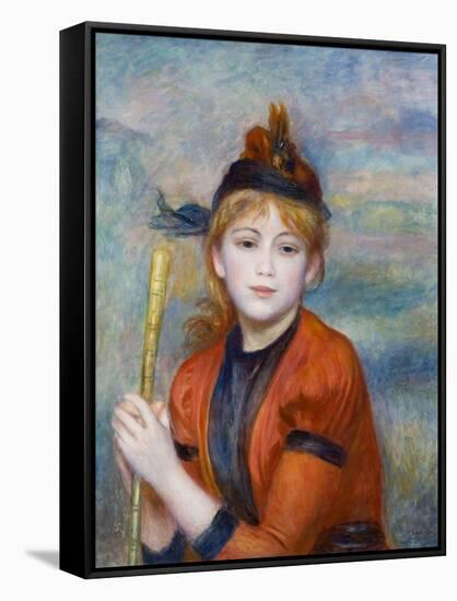 The Rambler. Ca. 1888-Pierre-Auguste Renoir-Framed Stretched Canvas