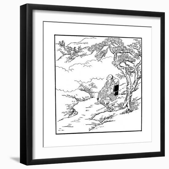 The Rambles of Motonobu, 18th Century-Witherby & Co-Framed Giclee Print